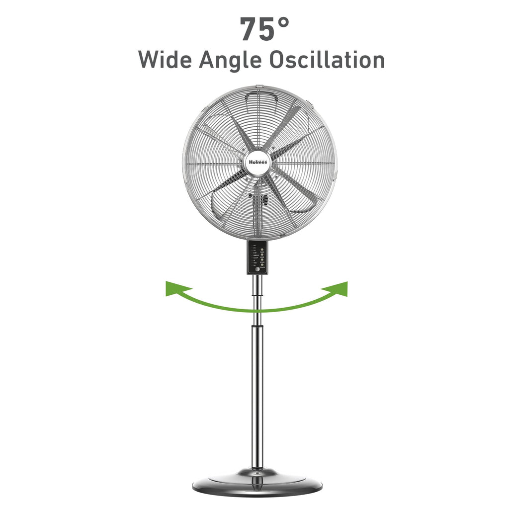 16" Digital Metal Stand Fan 3-Speed Oscillation I278820