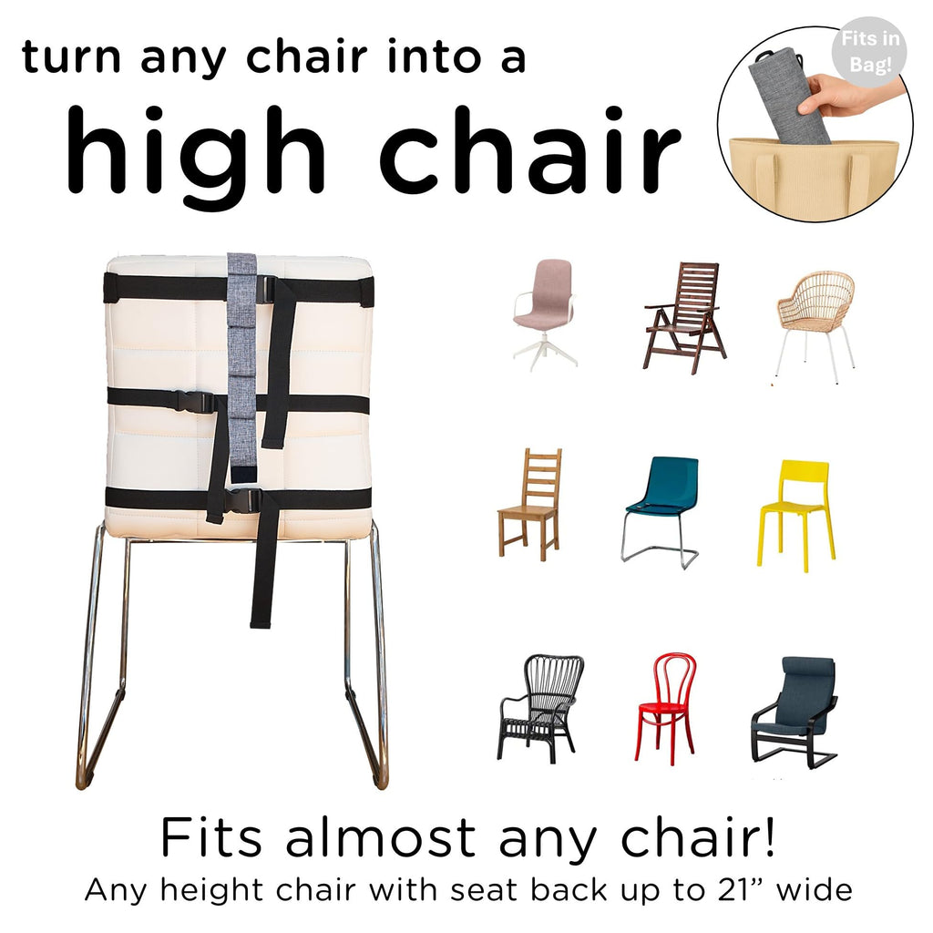 Compact Travel High Chair Portable Baby Harness Seat O7344
