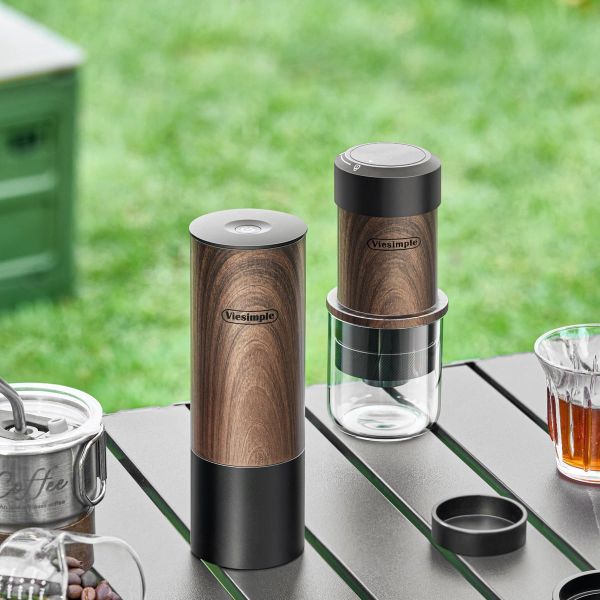 Portable Electric Burr Coffee Grinder, 30 Settings D62814