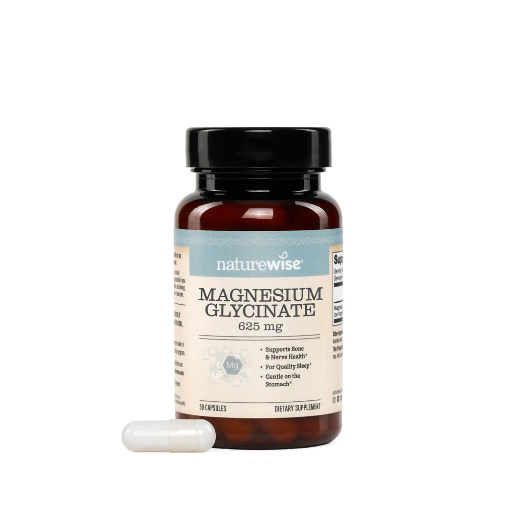 Magnesium Glycinate 625 mg Vegan 30 Capsules A145190