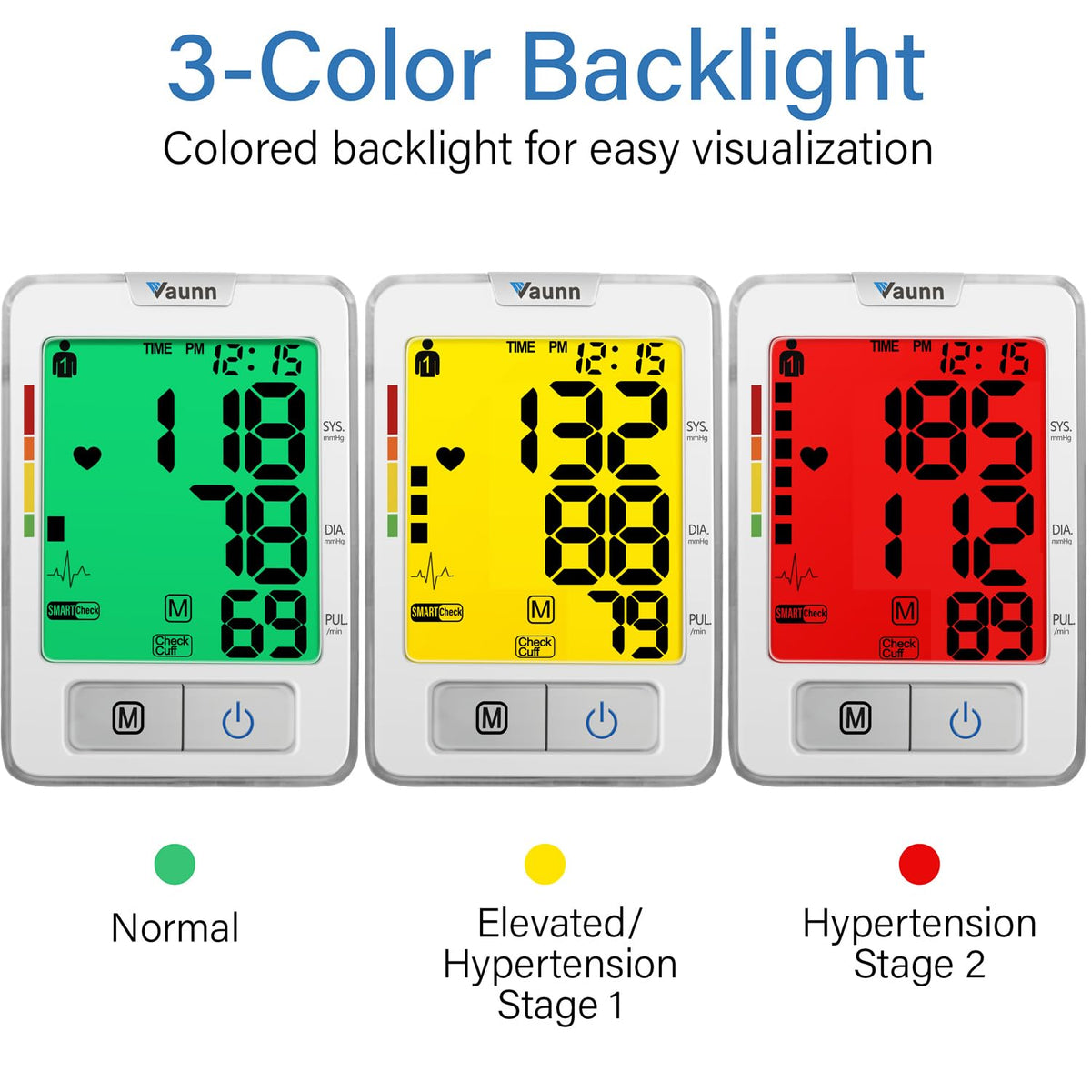 Automatic Upper Arm Blood Pressure Monitor Medium Arm Cuff I407