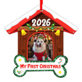 Dog Picture Frame Ornament V610