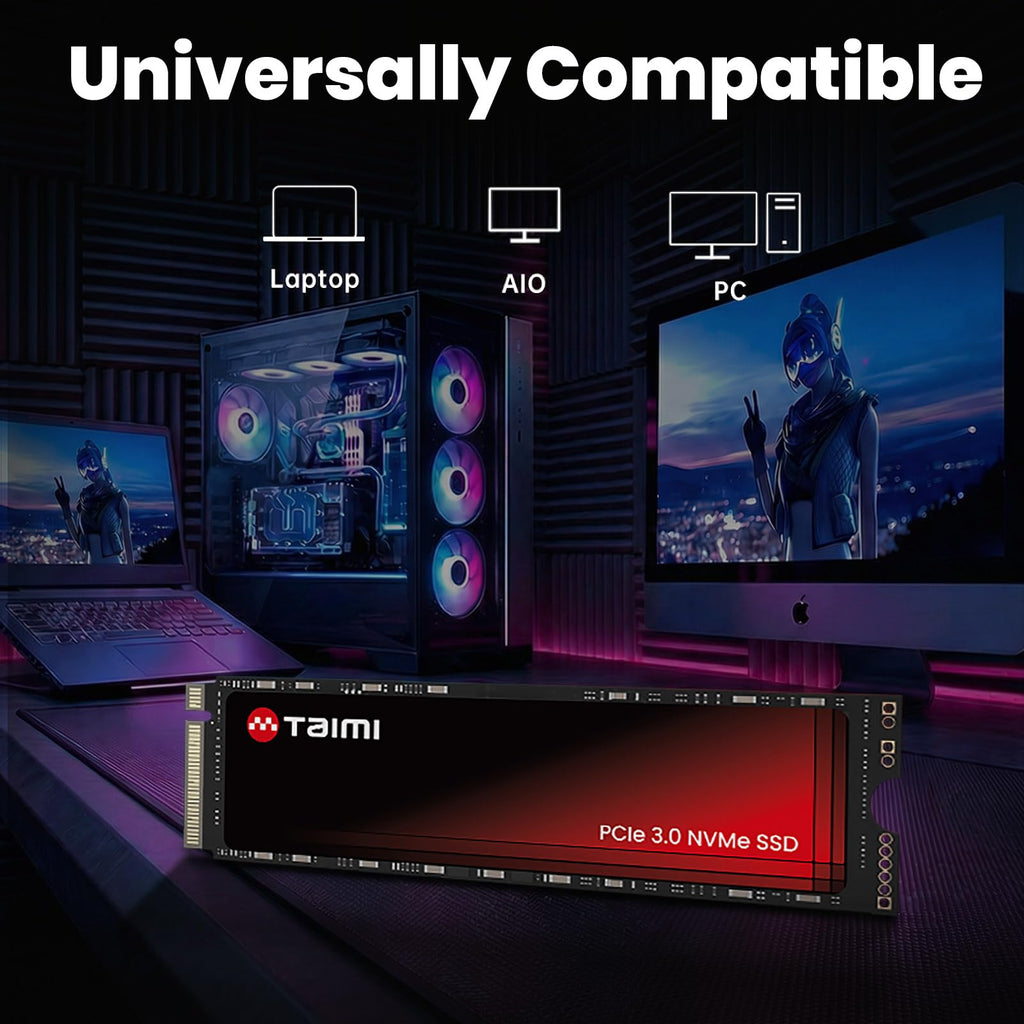 512GB NVMe M.2 2280 Solid State Drive E365