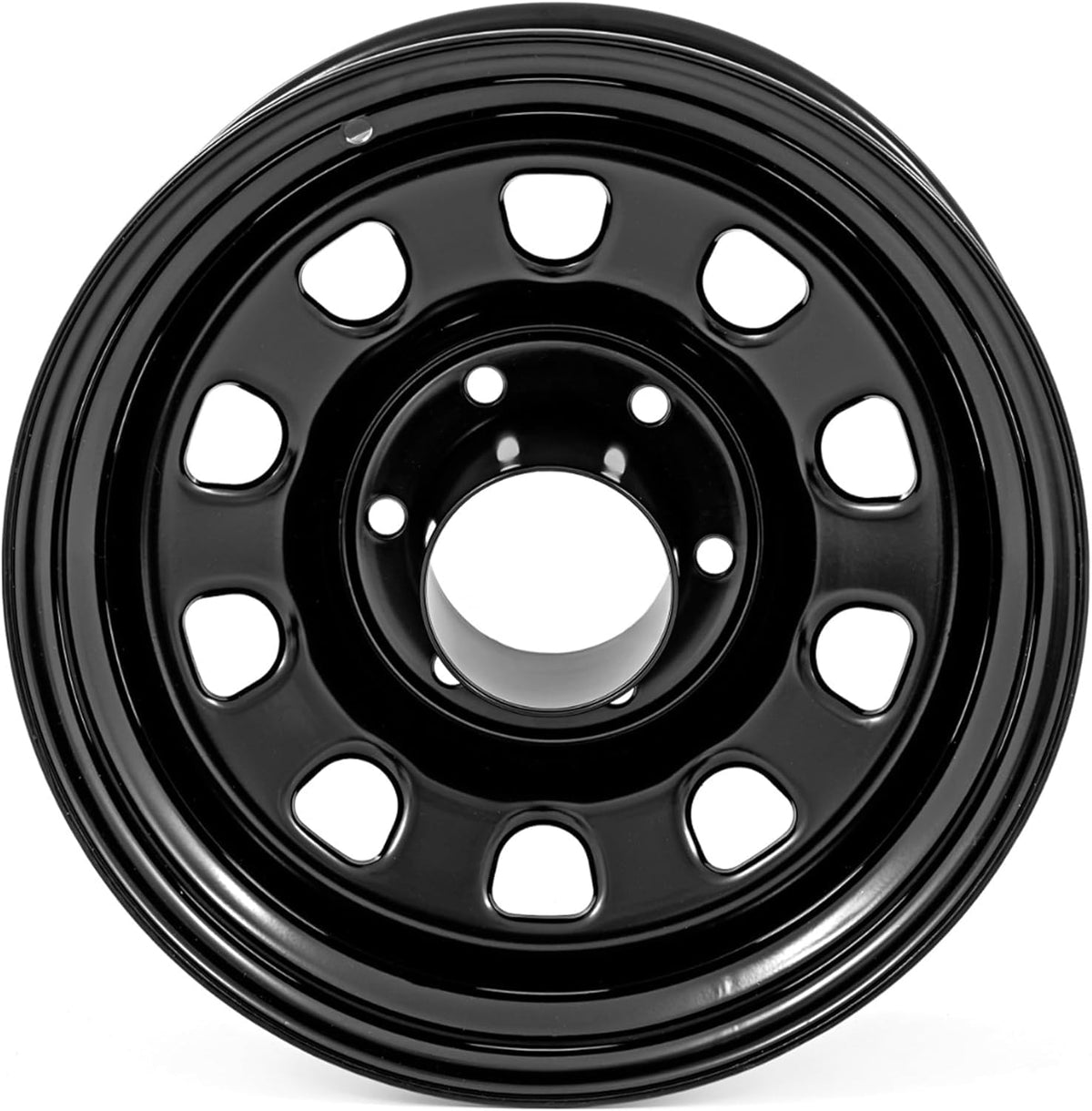 Black Steel Wheel 16x8 5x6.5 Bolt Pattern M2331