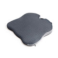 Grey Memory Foam Car Seat Booster Cushion W3094