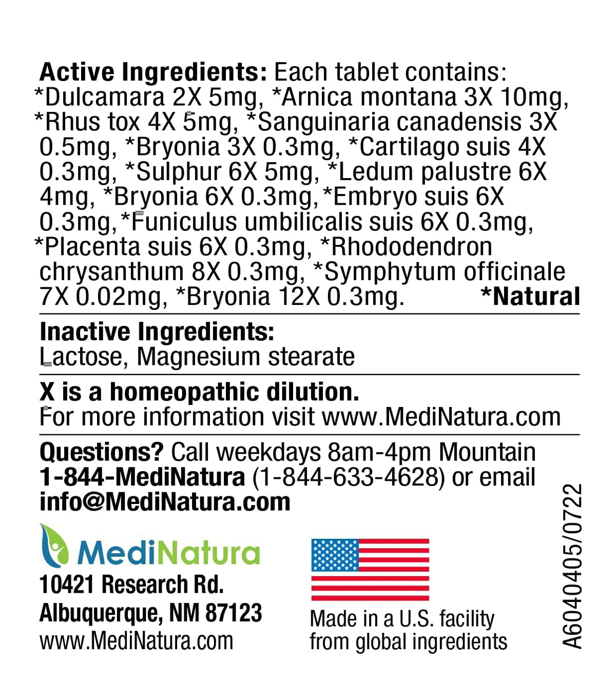 90 Tablets Homeopathic Pet Joint Relief D1252