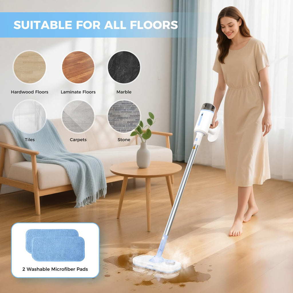 10 in 1 Detachable Handheld Steam Mop J955
