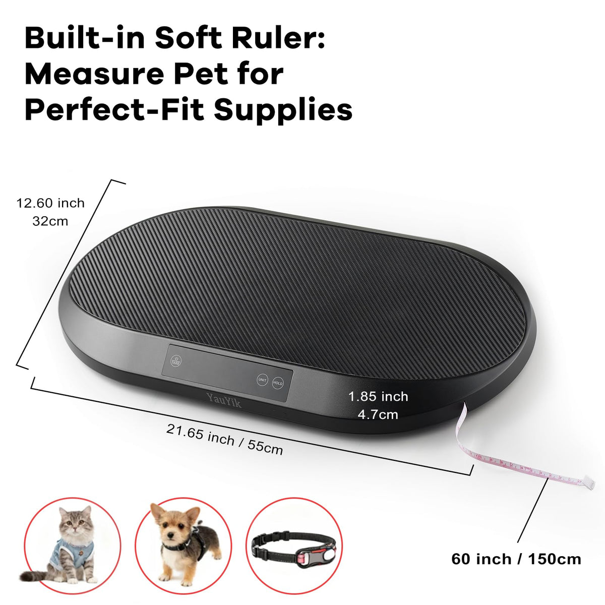 Baby Scale & Pet Scale with Tape Measure P326276