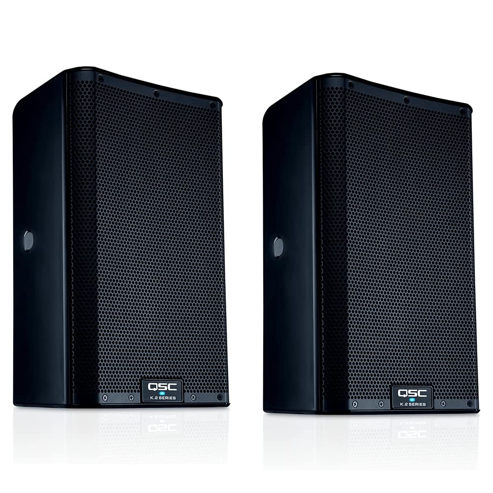 8" 2000W Powered Portable PA Speaker Pair K604