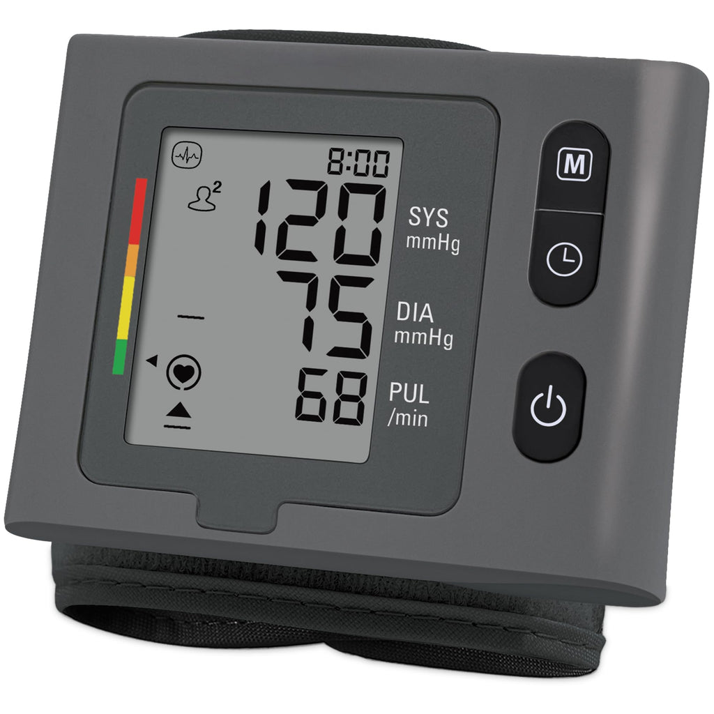 Wrist Blood Pressure Monitor, 2 Users, 198 Measurements B4270