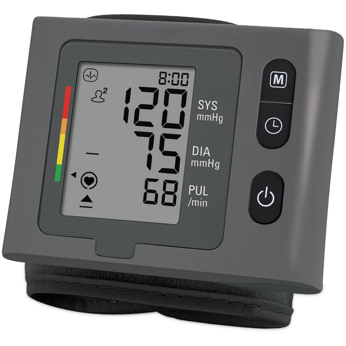 Wrist Blood Pressure Monitor, 2 Users, 198 Measurements B4270