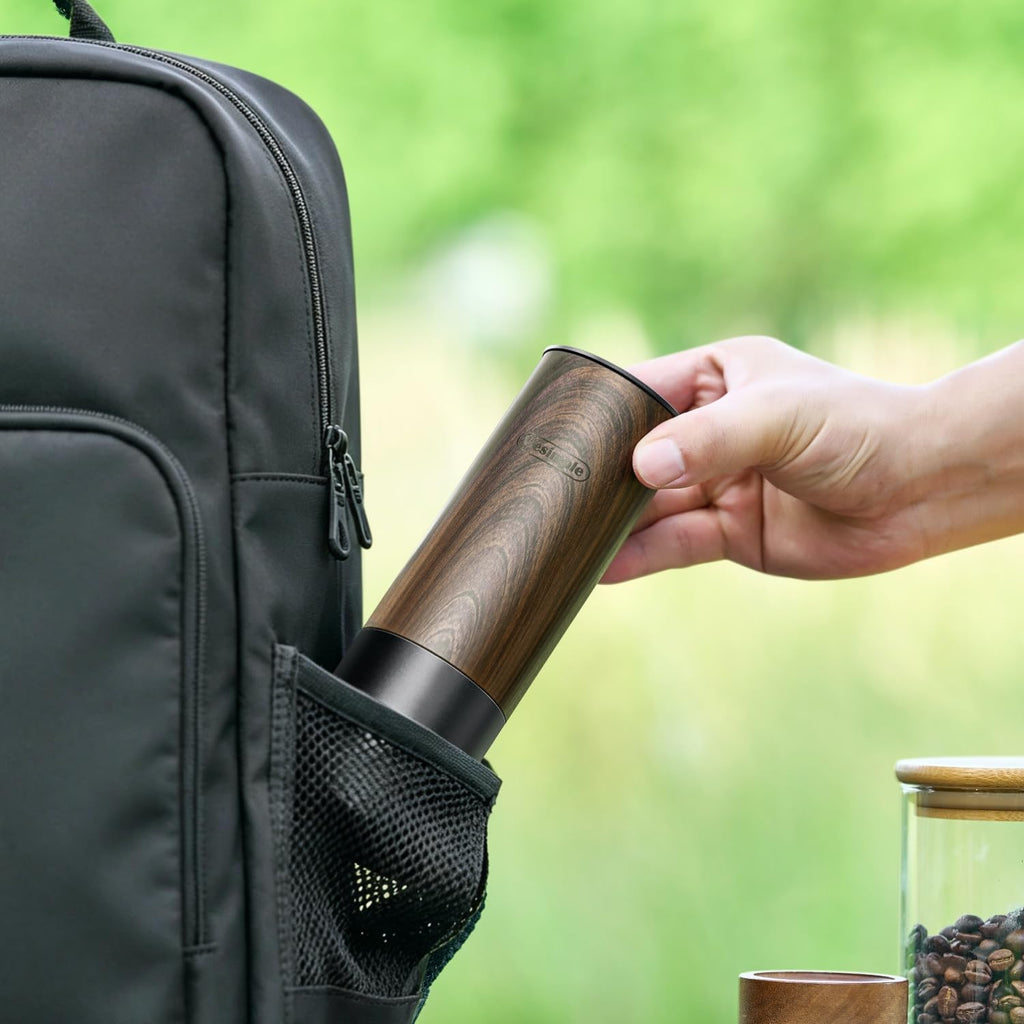Portable Electric Burr Coffee Grinder, 30 Settings D62814