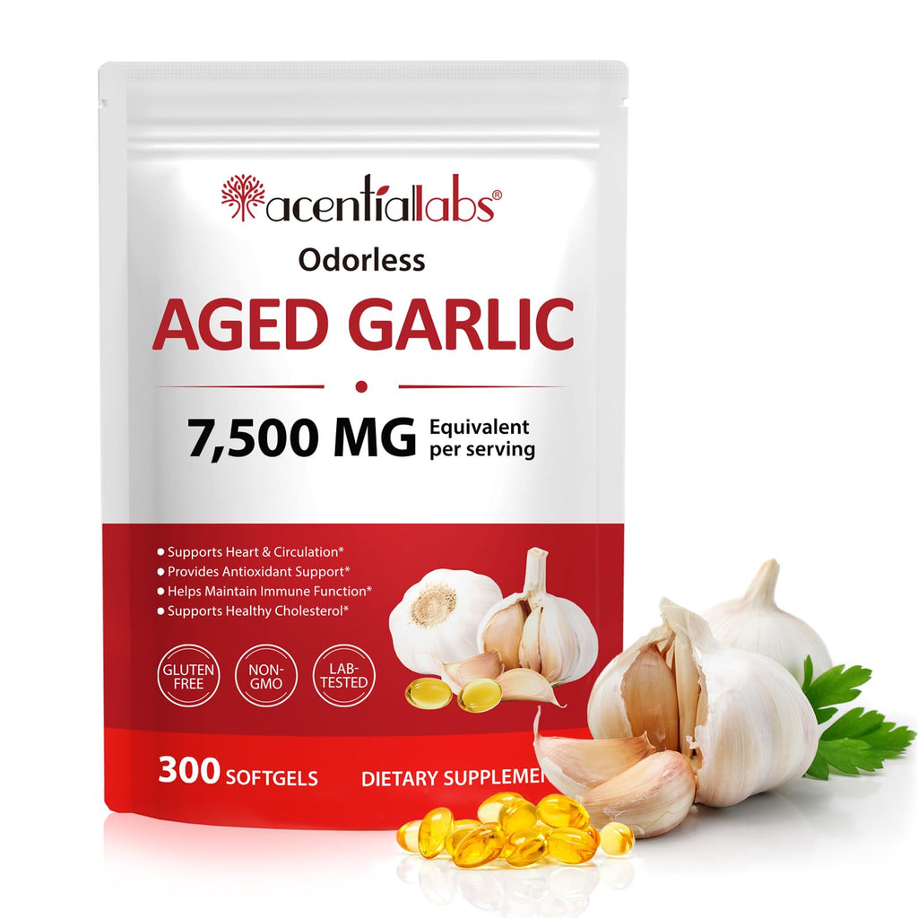 500mg Odorless Garlic Softgels V439152