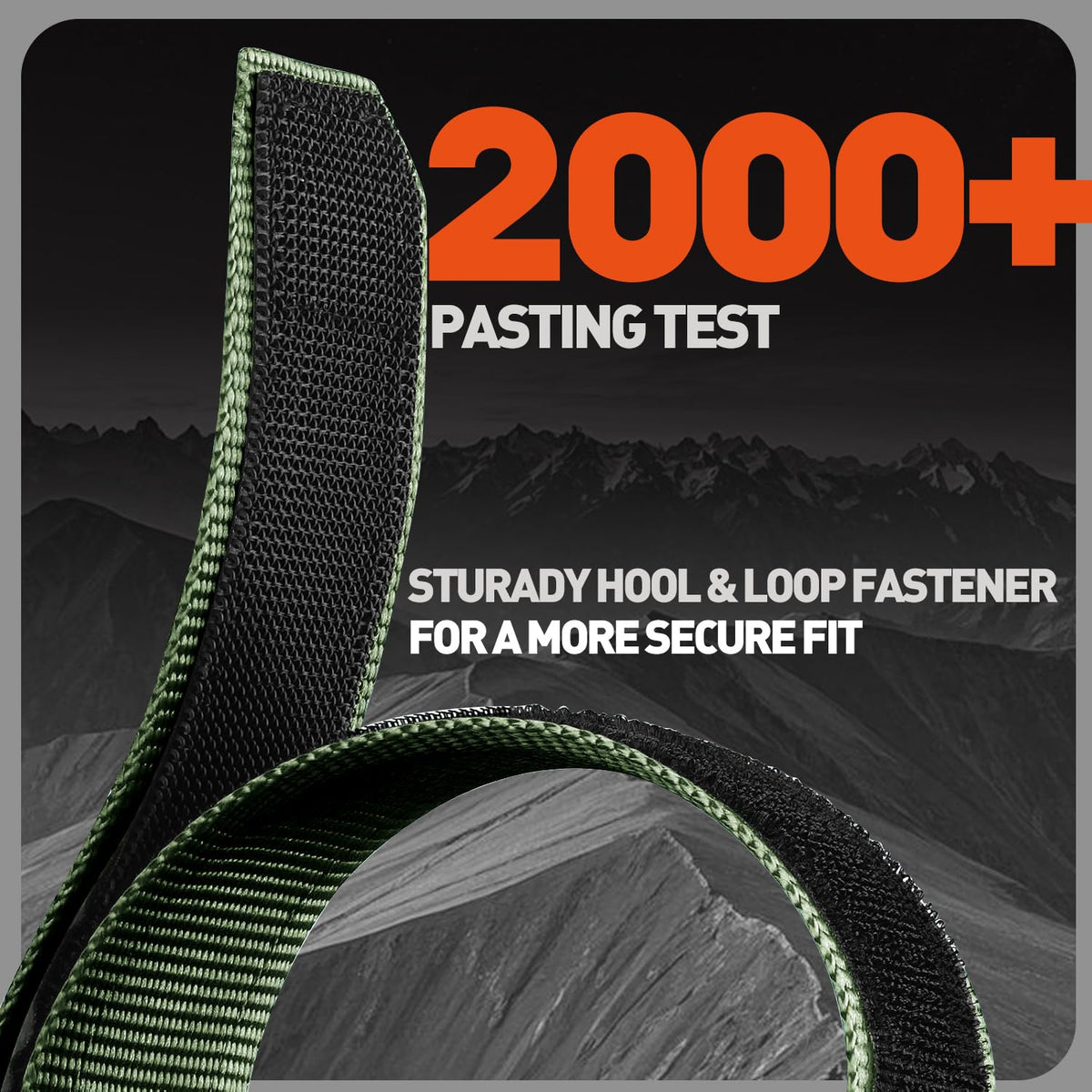 Nylon Sports Strap with Woven Design G60488