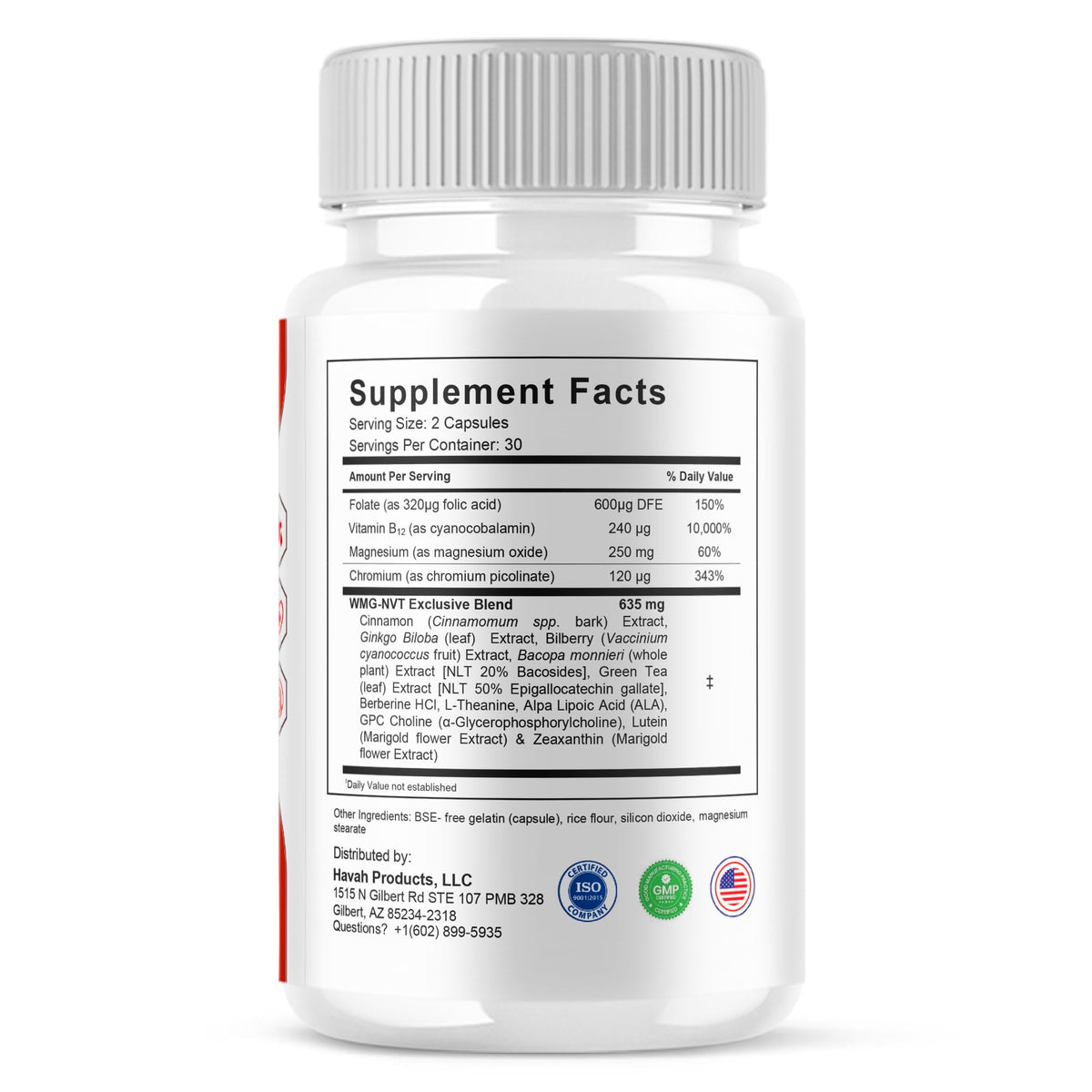 5 Pack 300 Capsules B4046