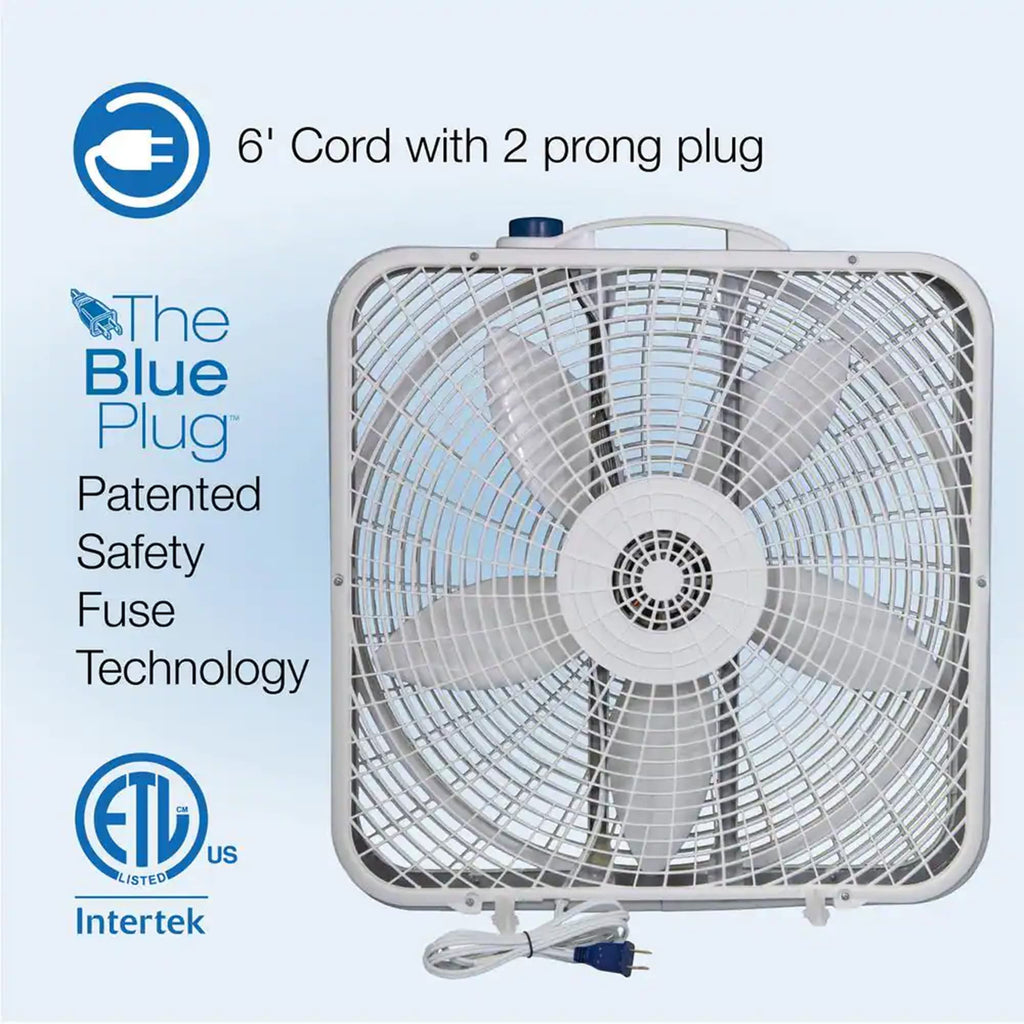 20" 3-Speed Box Fan T979500