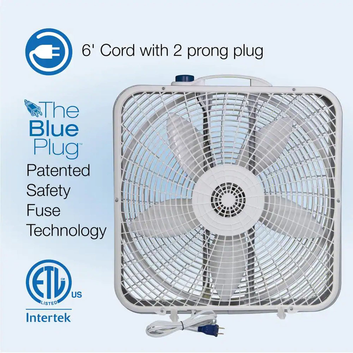 20" 3-Speed Box Fan T979500