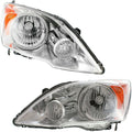 Headlight Left Right Clear Lens R3435