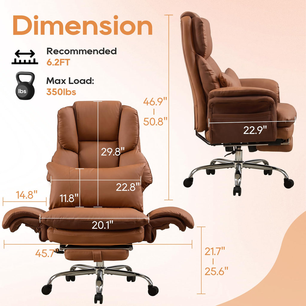 Big and Tall Office Chair with Flip Armrests J27477