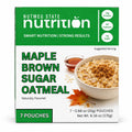High Protein Instant Oatmeal Mix, 15g Protein, 7 Servings, Maple Brown Sugar I5853