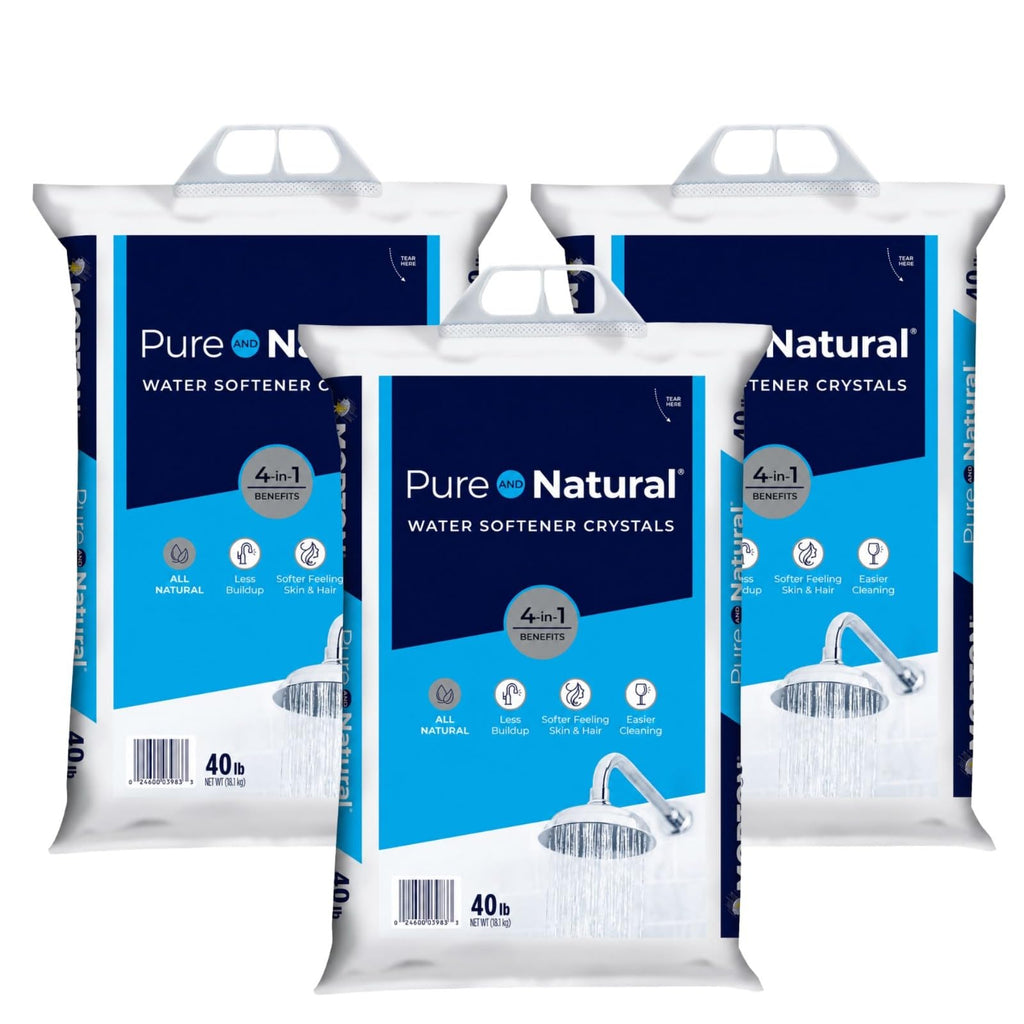 Water Softener Salt Crystals 40 lb 3 Pack A416