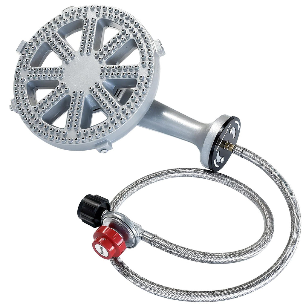 Cast-Iron Propane Burner Head with Adjustable Regulator V111526