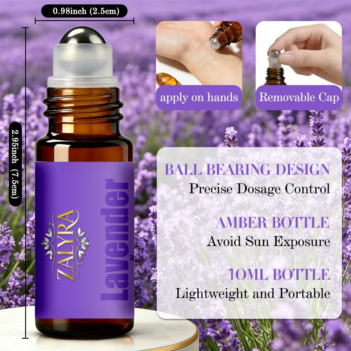 Coconut & Lavender Essential Oil 4 Fl Oz + 0.33 Fl Oz M6834