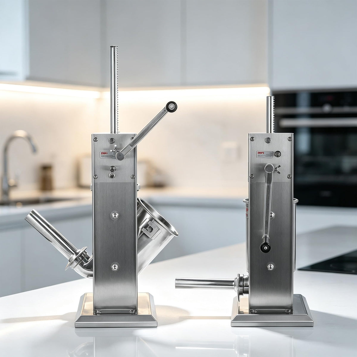 Stainless Steel Vertical Sausage Stuffer 15Lb Z4444