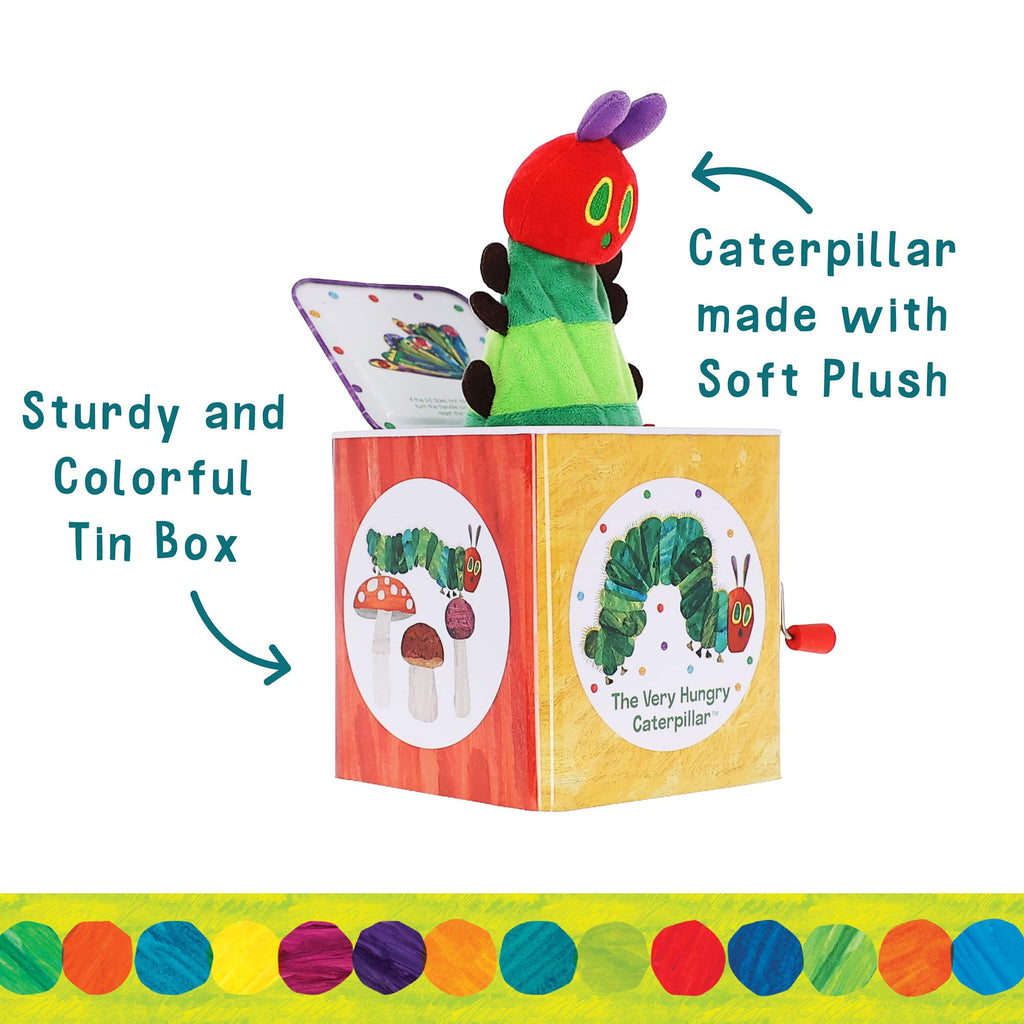 The Very Hungry Caterpillar Jack in the Box Toy P448