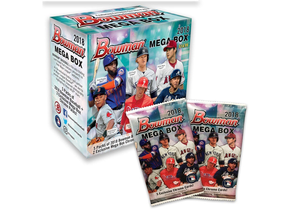 MLB Baseball Trading Card Mega Box with Chrome Pack I1798