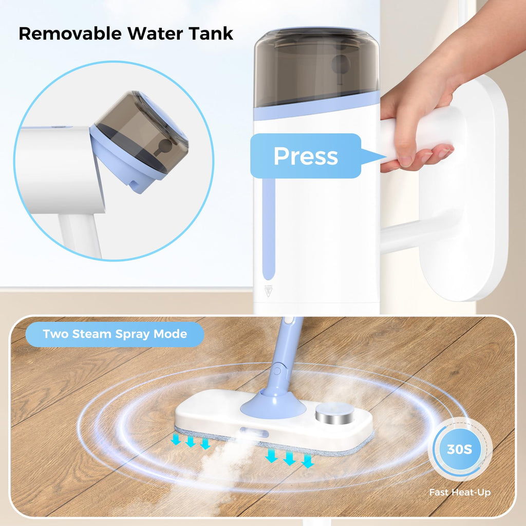 10 in 1 Detachable Handheld Steam Mop J955