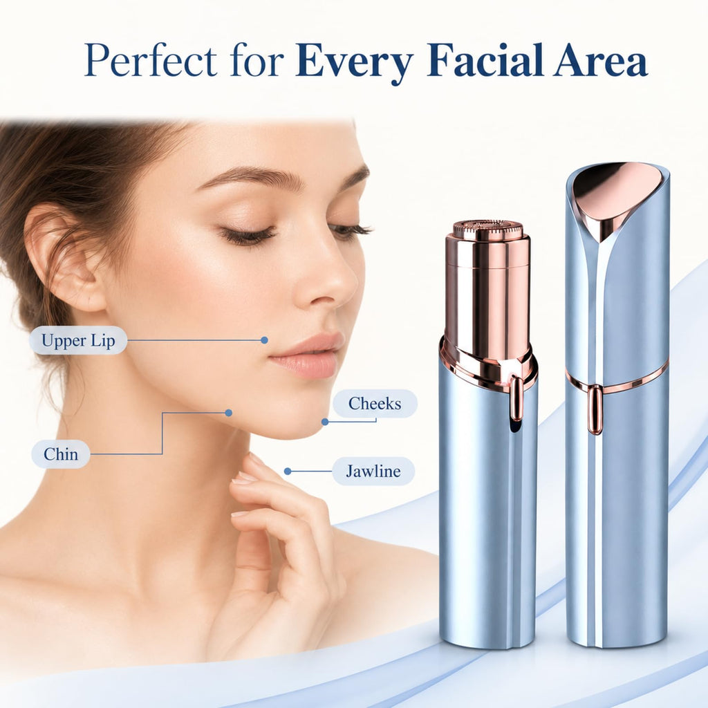 Facial Hair Remover with 2 Replacement Heads B129190
