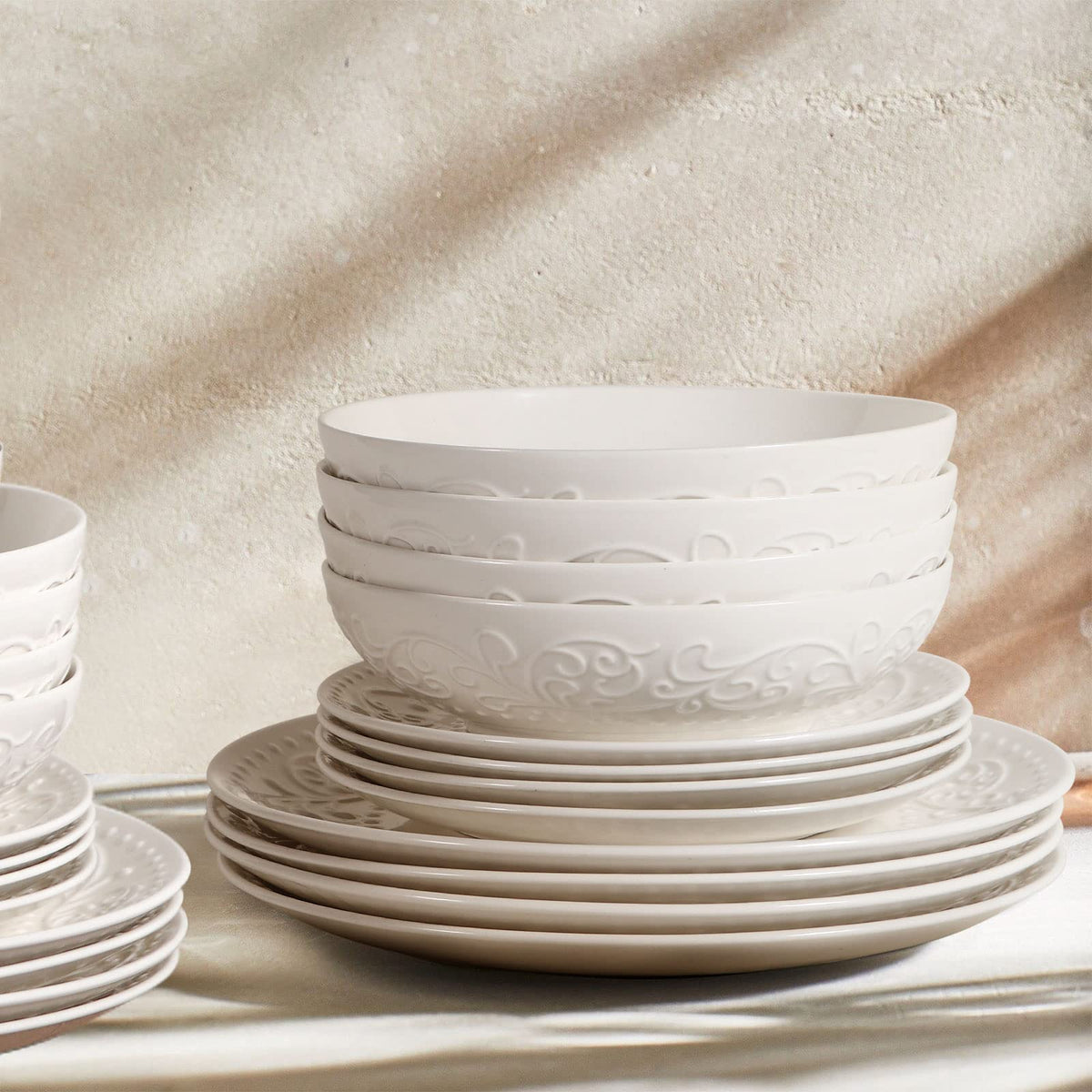 42oz Ceramic Ramen Bowl Set of 4 U167110