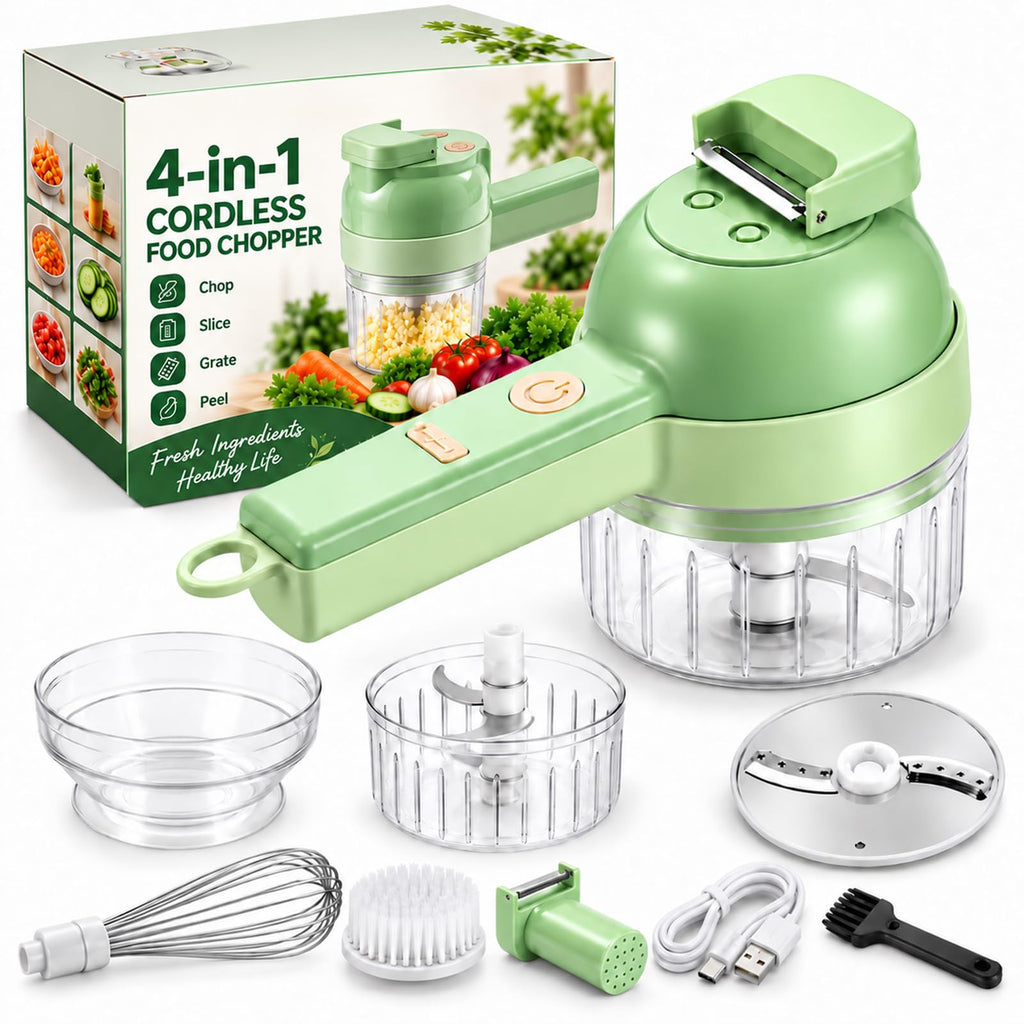 4 in 1 Wireless Electric Vegetable Chopper Q836320