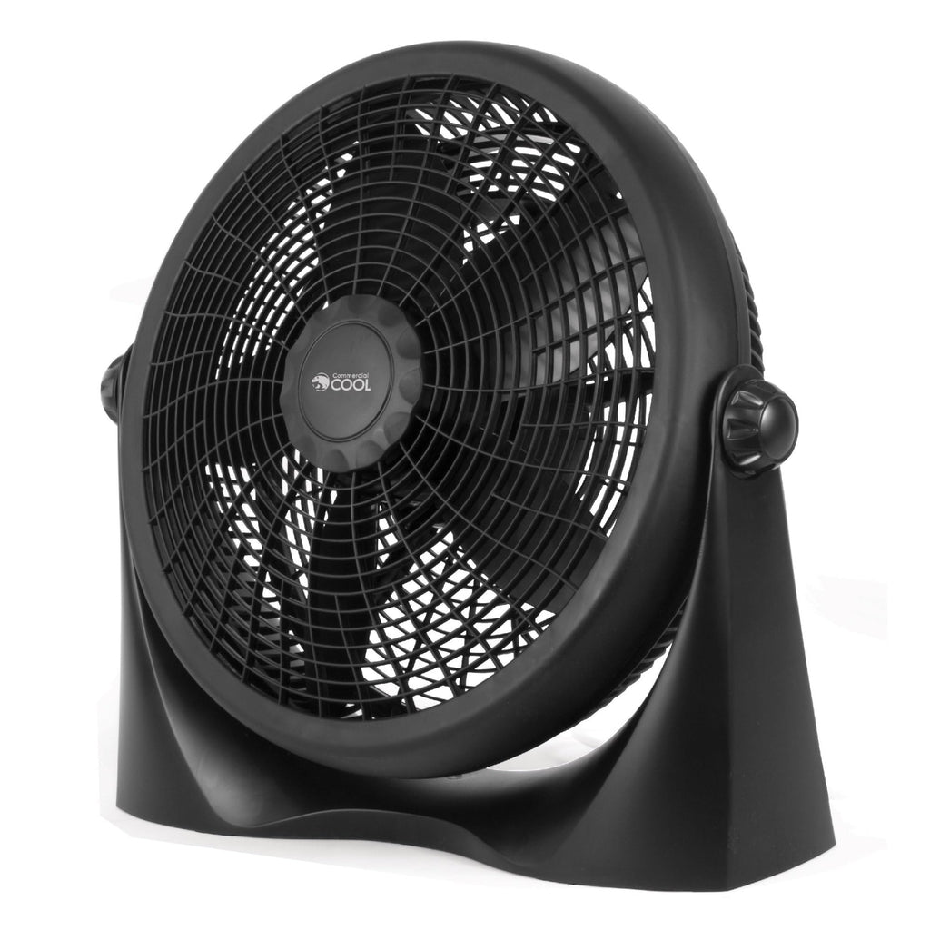 16 Inch High Velocity Floor Fan, Black H598064