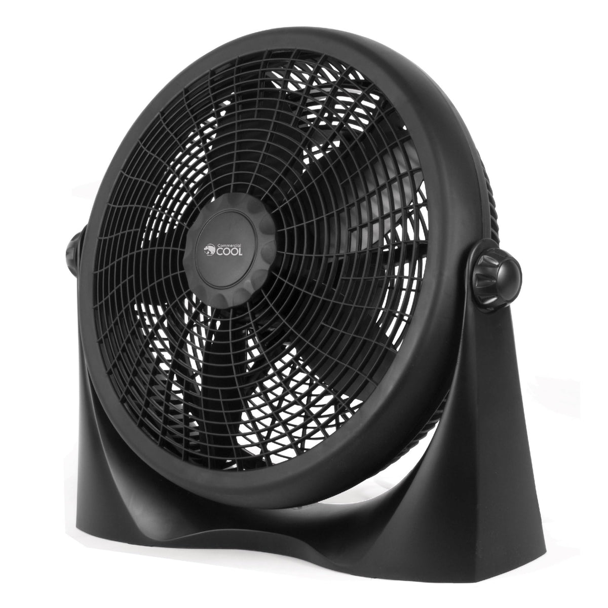 16 Inch High Velocity Floor Fan, Black H598064