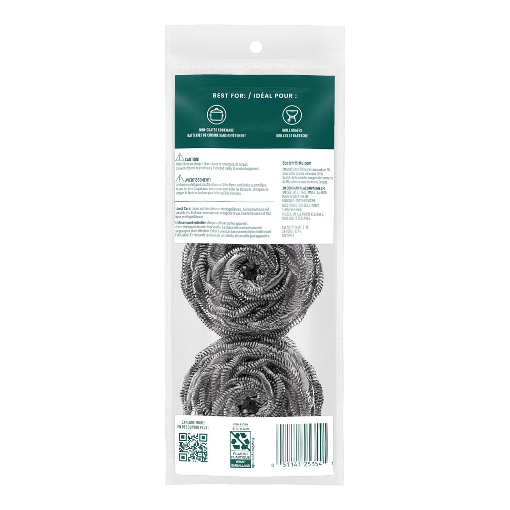 Stainless Steel Scrubbers 3 Pack T116983