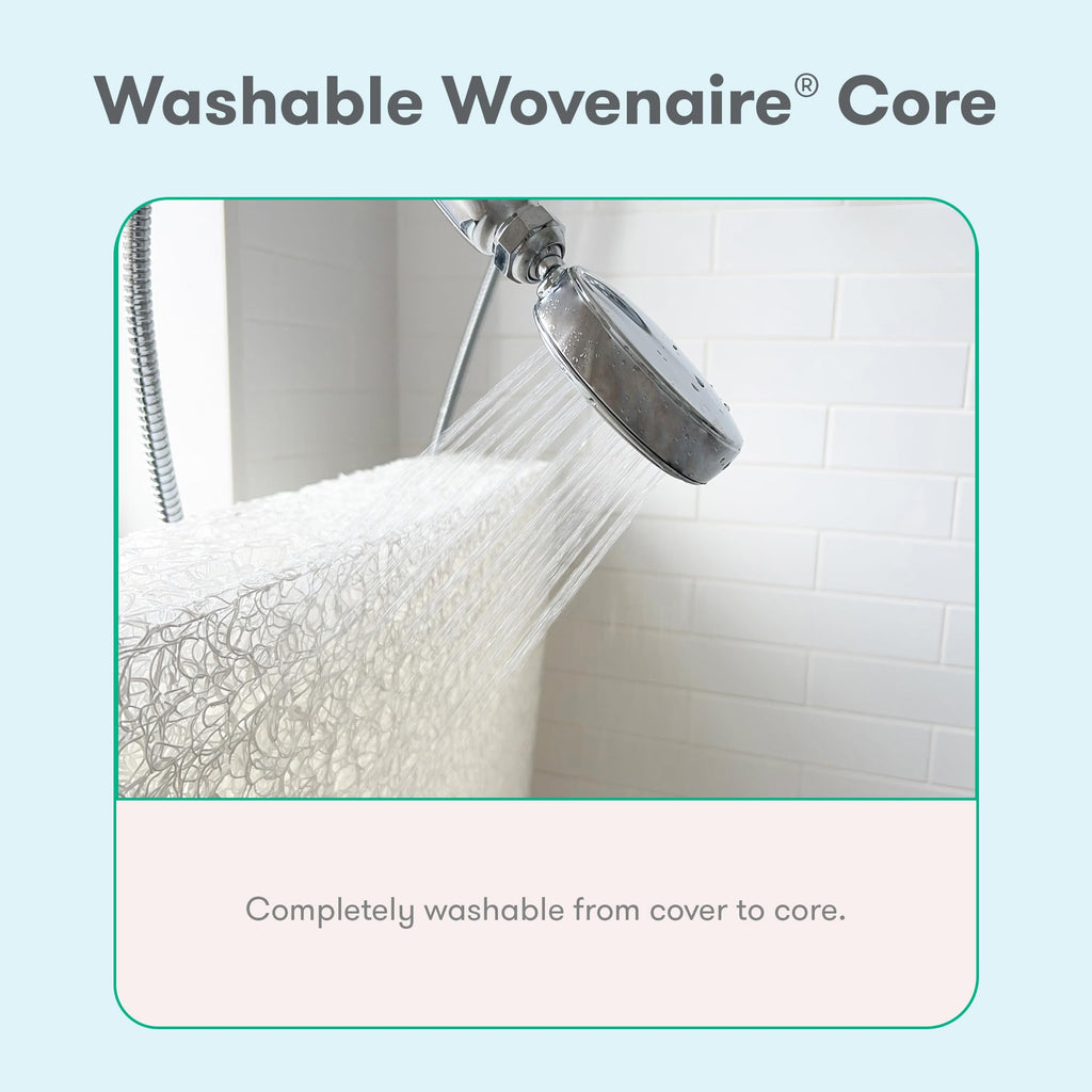 Grey Breathable Washable Crib Mattress & Toddler Bed L687