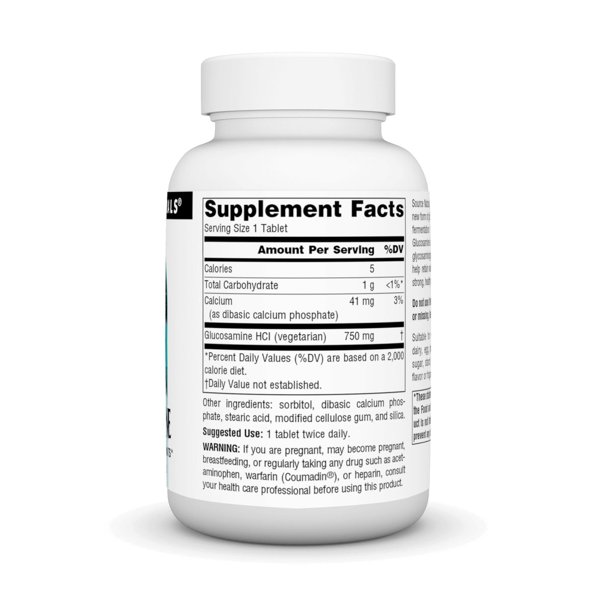 Vegetarian Glucosamine 750 mg 60 Tablets O66774