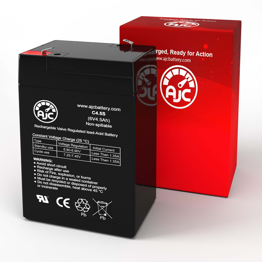 6V 4.5Ah Sealed Lead Acid Battery E578