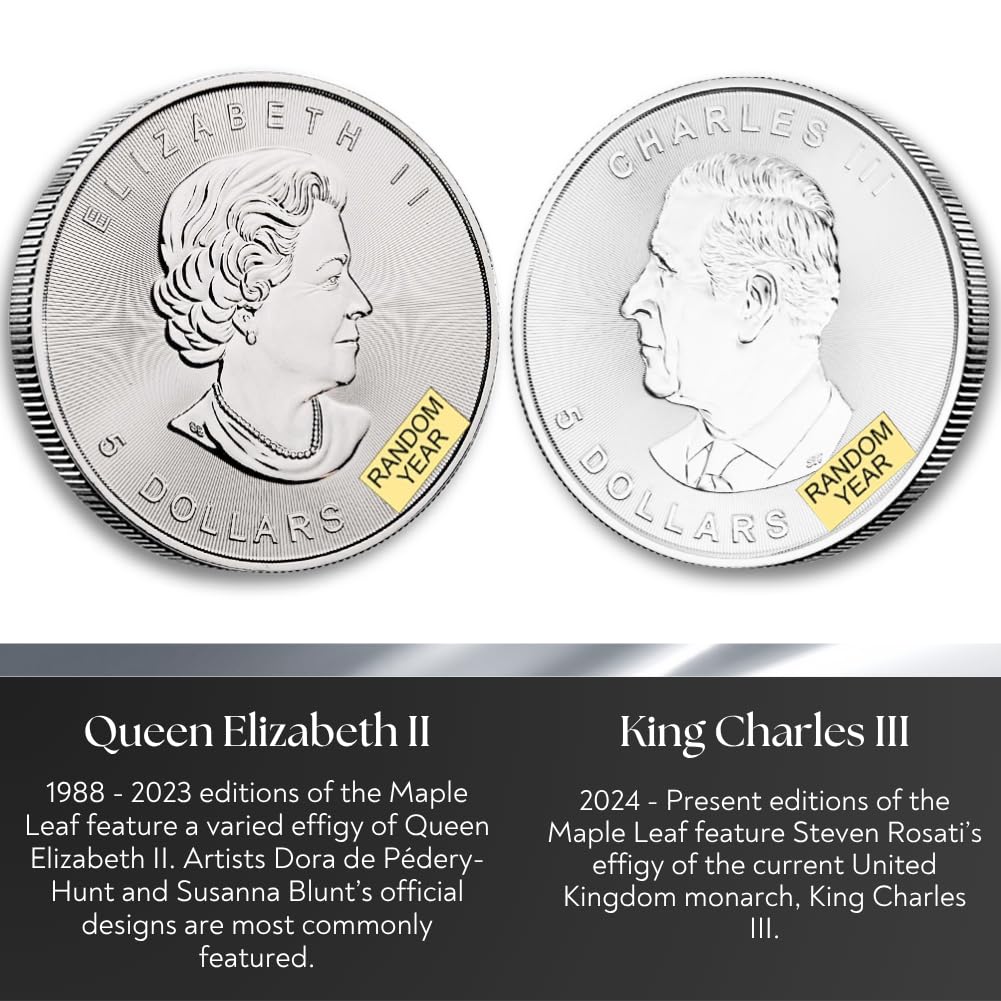 1 oz Canadian Silver Maple Leaf O8682
