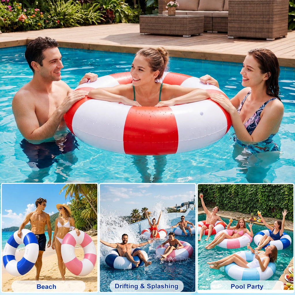 Inflatable Pool Floats 4 Pack X901737