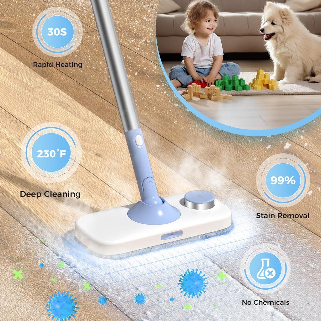 10 in 1 Detachable Handheld Steam Mop J955