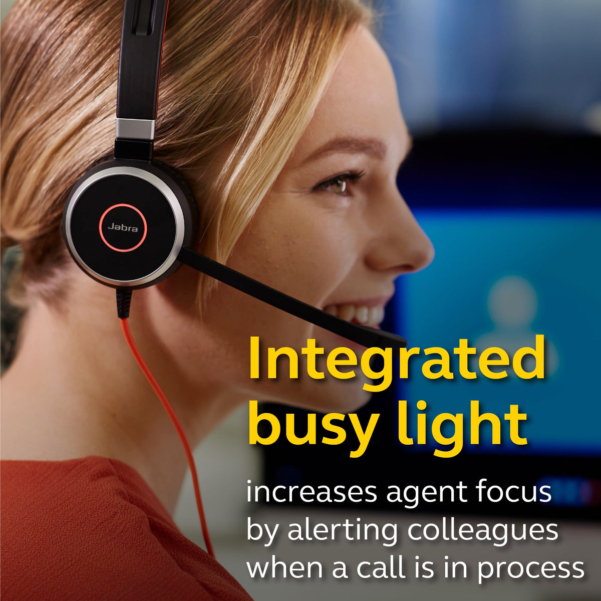 Wired Headset Mono 3.5mm Jack/USB Connection N50918
