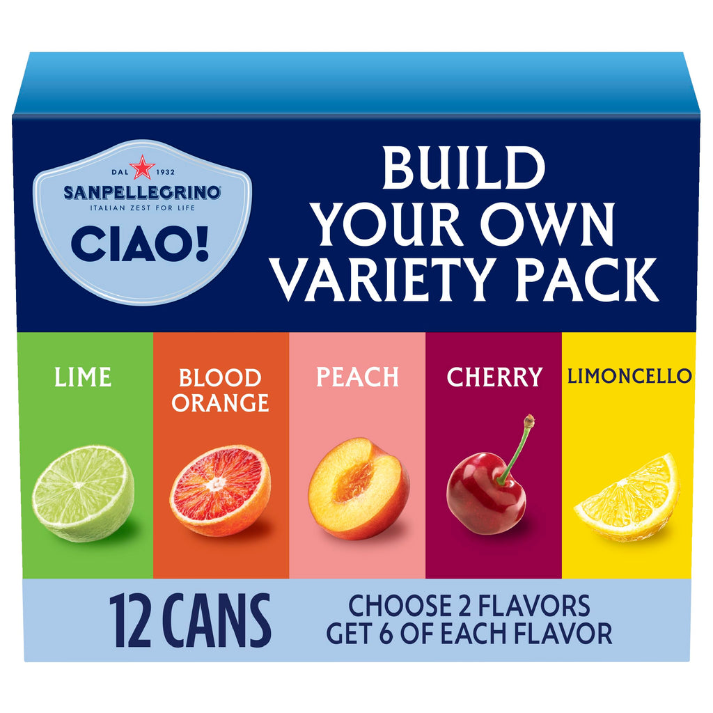 Sparkling Water Variety Pack 12-Pack U87612