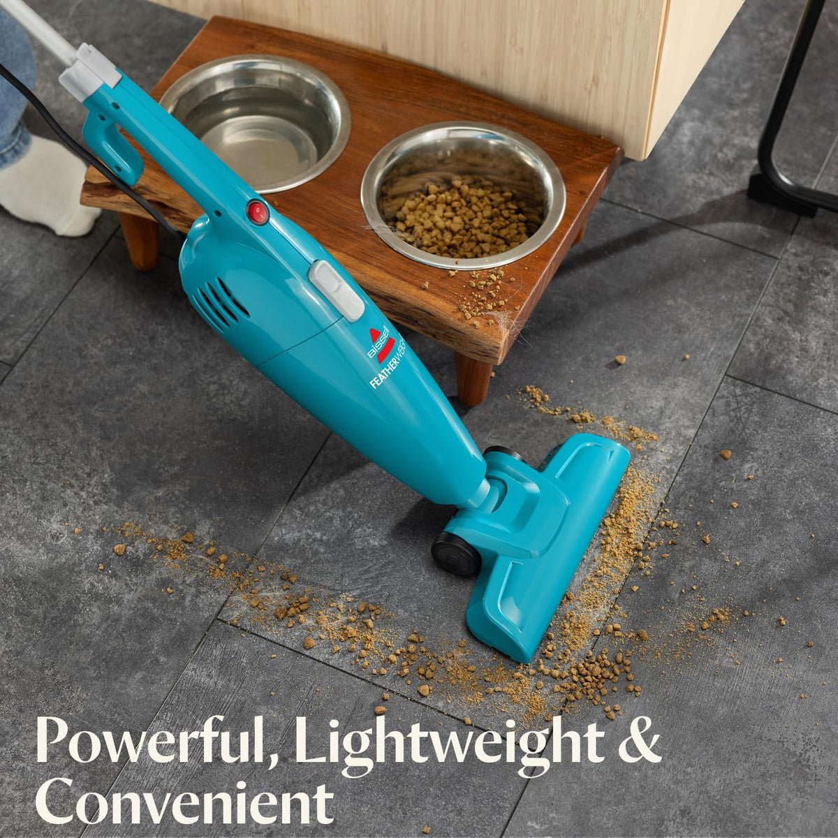 Bagless Stick Vacuum and Electric Broom with Crevice Tool W211