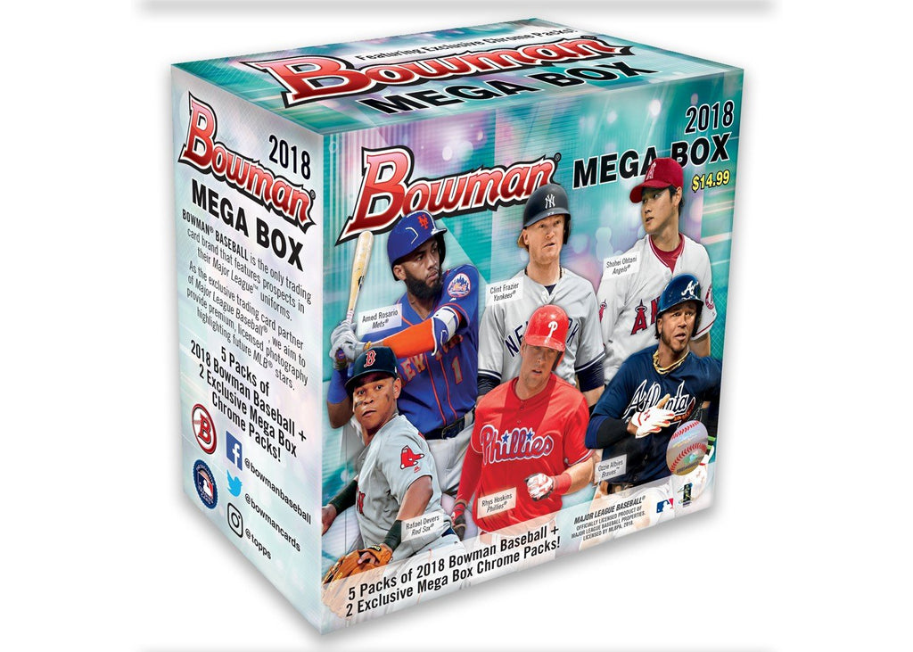MLB Baseball Trading Card Mega Box with Chrome Pack I1798
