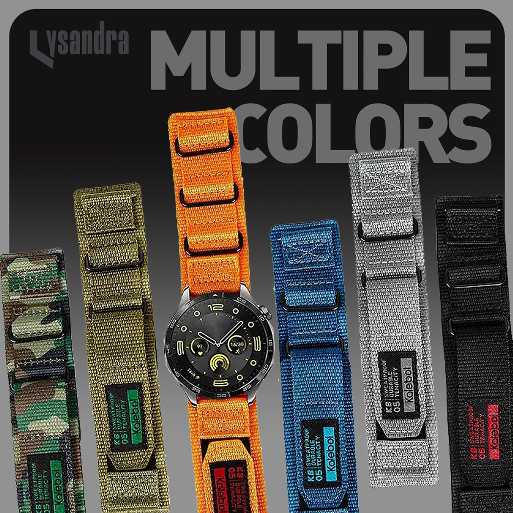 Nylon Sports Strap with Woven Design G60488