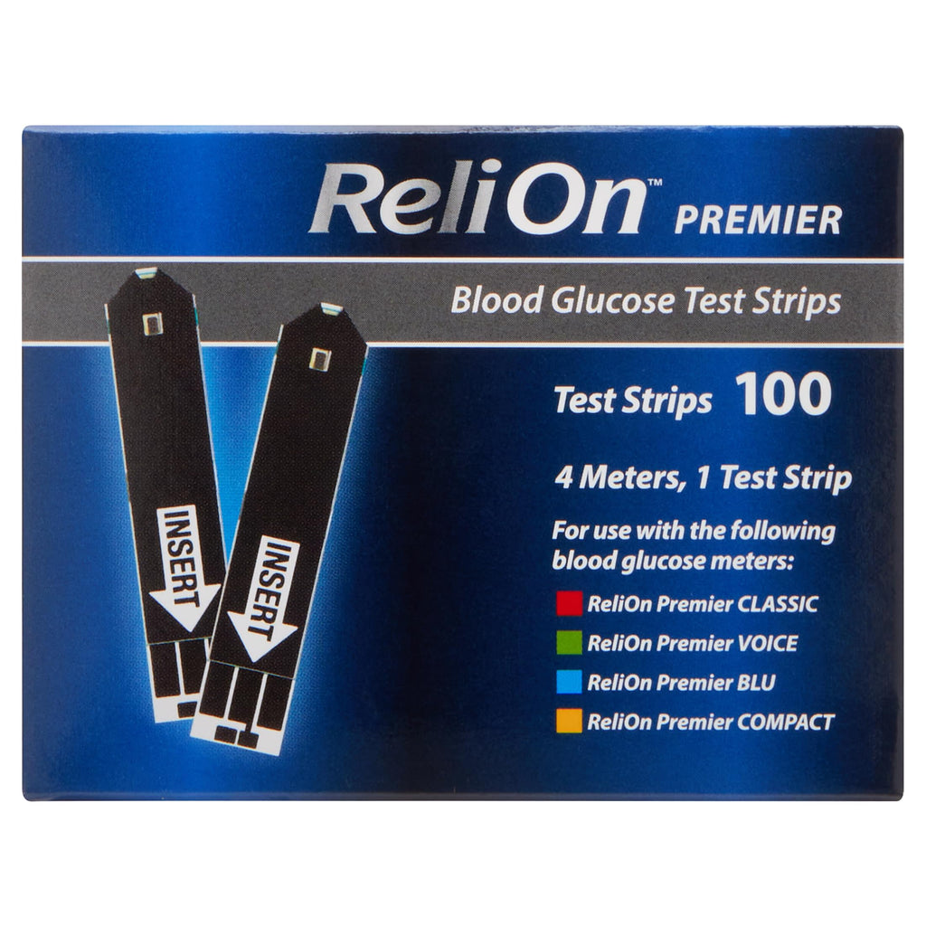 Blood Glucose Test Strips 100 Count 2 Pack H17715