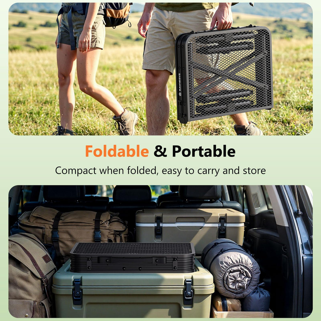 Portable Folding Grill Table R372517